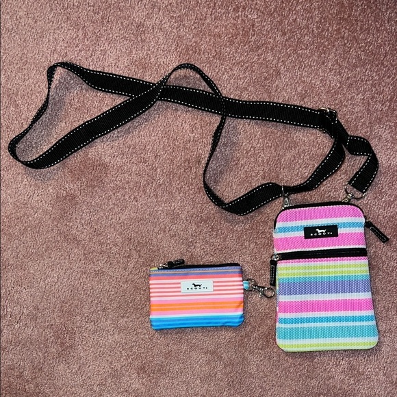 Scout Other - Scout Multicolor Striped Phone Bag Set